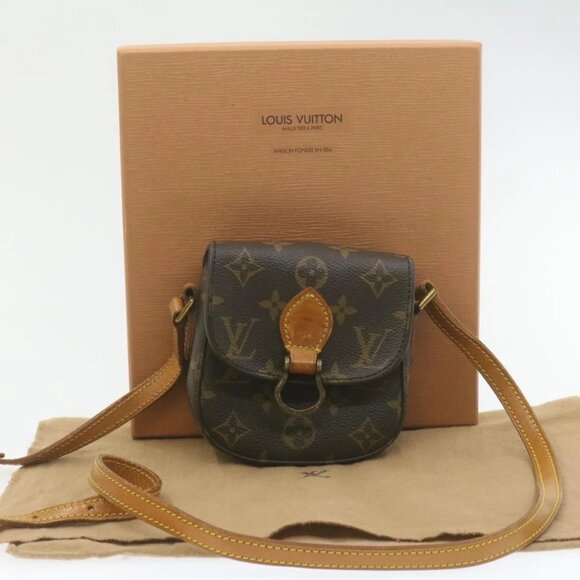 LOUIS VUITTON Monogram Bebe Saint Cloud Shoulder Bag M51245 LVAuth 21381A - Picture 14 of 16